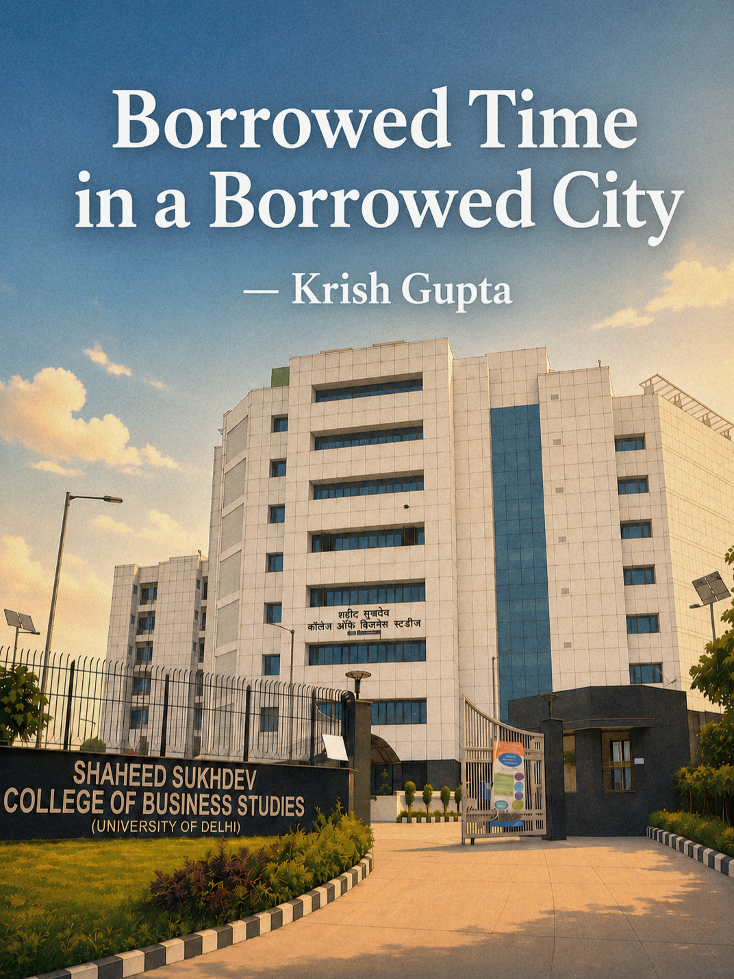 Borrowed Time in a Borrowed City